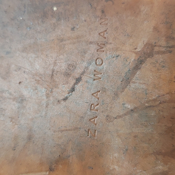 Zara Ankle strap sandals wrap around coral snake 10 - Picture 5 of 8